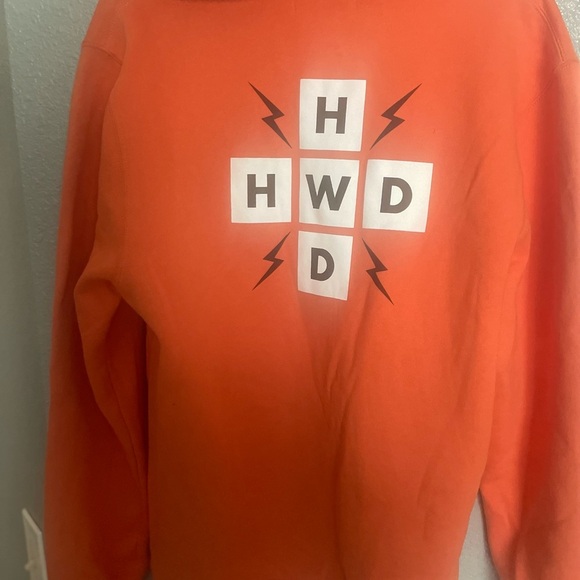 Orange hwd sweatshirt nice fabric - Picture 2 of 6